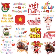 Ironed image, heat sticker Model I LOVE VIETNAM, September 2, April 30