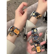 Style Suitable for Applewatch10 Strap Cartoon Plush Pendant Apple Watch 9
