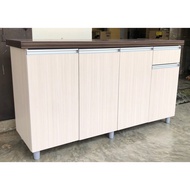 (FREE SHIPPING & INSTALLATION)5.5ft Kitchen Cabinet / 5.5 kaki almari dapur