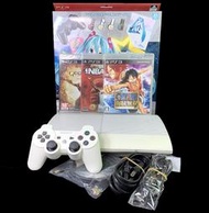 缺貨【PS3主機】 4007C型 250G 典雅白色 薄型滑蓋＋戰神崛起海賊無雙 【中古二手商品】台中星光電玩