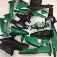 [TẶNG TEM] Bộ dàn áo Nhựa nguyên sinh ABS màu Xanh Heineken  xe Wave RS - wave alpha  - wave s100 - 