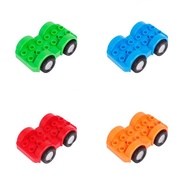 Diy Car Chassis Building Blocks Bricks Kids Toys Compatible with Lego Duplo
