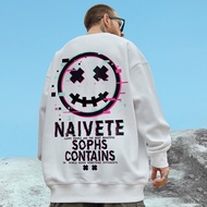 M-7XL Men Oversized  Casual Plus Size White  Hoodies