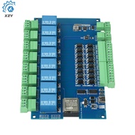 DC9-24V 4-Channel/8-Channel ESP32 RS485 Modbus WIFI Bluetooth Relay Optocoupler Isolation Module Tye