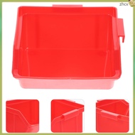🧂 Red PP Storage Box for Component Storage