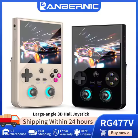 Anbernic RG477V Retro Handheld Game Console 4.7" LTPS In-Cell Display Dimensity 8300 Processor RGB L