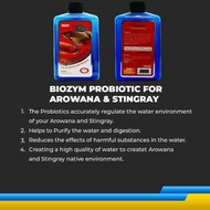 BIOZYM Probiotics for Arowana & Stingray Fish Aquarium Probiotics for Arowana and Stingray Fish