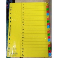 Cardboard Divider & Indexes A4 AZ (20 Pages) #6043-00