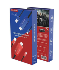 MiraScreen - Lightning digital AV cable - Stream & Mirror | 隨機顏色
