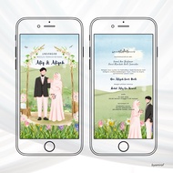 Kad Kahwin Digital / Wedding Invitation Card / Kad Bertunang / Kad Birthday