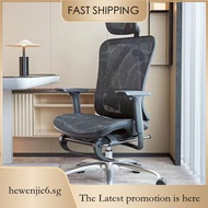 hewenjie6.sg Ergonomic Chair Computer Chair Desk Chair Streamlined Seat Surface
