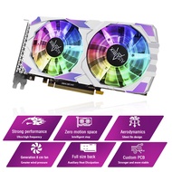 AISURIX RGB Lighting RX580 8GB Colorful Graphics Card GDDR5 256Bit Computer GPU Video Card for Gaming