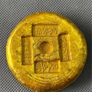 new Antique Antique Antique Bronze Thickened Jin Fengxiang Gold Coin Gold Bar Gold Ingot Gilding Gol