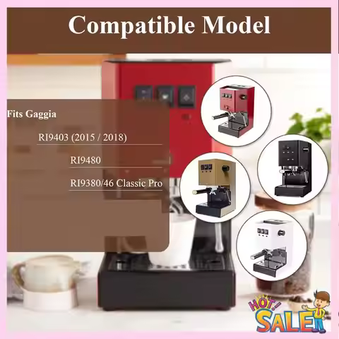 A88X Low Profile Thin Drip Tray ,For Gaggia Classic Pro Traditional Espresso Coffee Machine Parts At