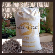 Akar pakis cacah karungan 10 kg terbatas