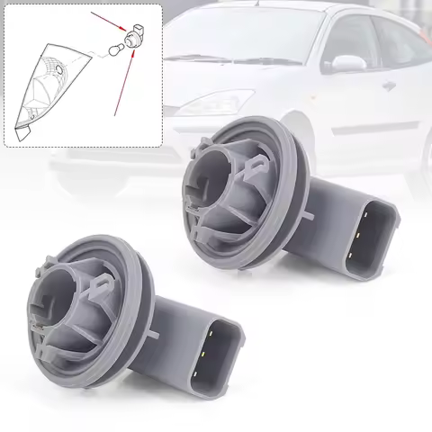 1Pair Rear Brake Stop Light Lamp Bulb Holder Socket For Ford Focus 1998-2008 MK1 MK2 2004- 2008 ‎442