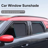Car Window Sunshade For Mini Cooper F54 F55 F56 F60 R60 U25 Countryman Clubman Magnetic Shade Blind 