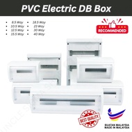 PVC Electric Surface Distribution Box / Consumer Box 8 Way - 45 Way DB Box