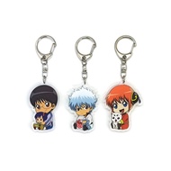 Inc. - Set of 3 Gintama Acrylic Keychain Sakata Gintoki, Kagura, Shimura Shinpachi v1 Inc. - Set of 