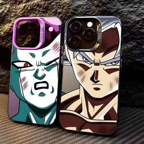Case for iPhone 17 Air 11 12 13 Pro Max 16e 14 15 16 Plus Soft Cover Son Goku Vs Frieza