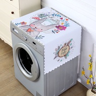 ♥washing machine Cap♥Waterproof Dustproof Disposable Refrigerator Automatic Drum washing cover Towel Single Double Open Microwave Oven Towel♥washing Cap 7-8-10kg 12-16kg front load