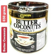 BISCUIT NISSIN BUTTER COCONUTS 650 gram - Biscuit rasa kelapa