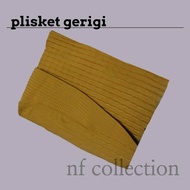 jilbab instan terbaru bergo plisket gelombang jersey premium renda