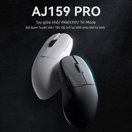 AJAZZ AJ159 Pro Paw3395 Sensor Wireless Mouse Three Mode 8k Gaming Mouse Rgb Magnetic Charging Base 
