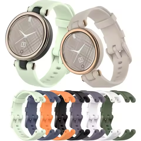For Garmin Lily Watch Band Sport Silicone Replacement Strap Women Fashion Fitness Wristband Garmin L