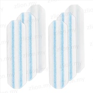 ZLION Flat Mop Replacement Cloth, Cotton Removable Reusable Microfiber Mop Pad, Durable Washable Flo