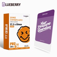 120pcs Blueberry Sleeve Photocard 57.5x89 Clear Card Sleeves Kpop Photocard Protector BERYFAM