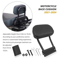 For Motorcycle Back Rests Cushion Back Pad Passenger Seat Rear Backrest Hunter Cub CT125 2024 Trail 