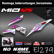 Sticker Striping mio m3 (el279) - decal Sticker Striping Variation Moto List
