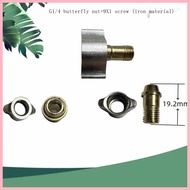 G1/4 G3/8 9x1.5mm Gun Pot Connector Spray Paint Tank Upper Pot Lower Pot Pneumatic Paint F75 Accesso