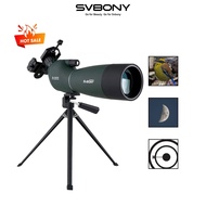 SVBONY Zoom Angled Waterproof Spotting Scopes With Tabletop Tripod SV28