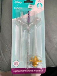 Disney (胡迪) x b.box 防漏吸管杯替換吸管及清潔套裝 送Pigeon 1歲半牙刷(1支)