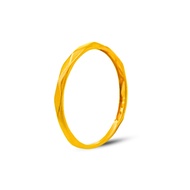 Top Cash Jewellery 916 Gold Glisten Rhomb Ring