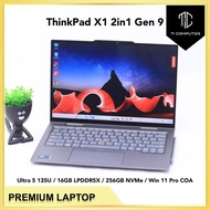 Lenovo ThinkPad X1 2in1 Gen 9 Touchscreen Core Ultra 5 135U 16GB OB RAM 256GB NVMe SSD Win 11 Pro Re