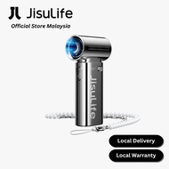 JisuLife Mini Jet Fan Life9 Chrome (5000mAh) 22H 5 Gears Strong Wind Lightweight Portable Handheld F