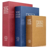 Kotak Brankas Brangkas Berangkas Mini Kotak Penyimpanan Penyimpan Rahasia Buku Kamus Dictionary HP U