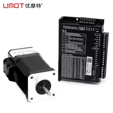 UMOT 42*60mm Nema 17 Closed Loop Integrated Stepper Motors DC 2.5A 0.3Nm 5mm Shaft 26mm Length Integ