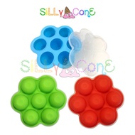 Silicone Mould with Cover Lid Round Mould Ice Mould Ice Tray Silicon Mould Jelly Mould Pudding Mould