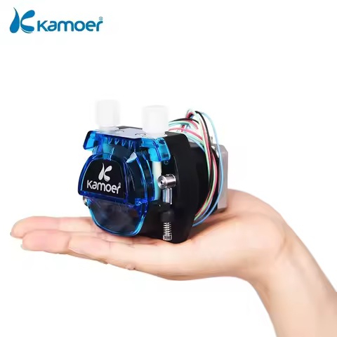 Kamoer 420ml/min KCM 350RPM Peristaltic Pump 12V 24V Stepper Motor Dosing Pump Liquid Transfer Pump 
