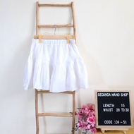Preloved White Skort Skirt and Short in One | Segunda Mano Shop - C4-51
