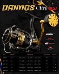 CIAOOLARIZZSZ!! REEL DAIDO DAIMOS ULTRA HS SW NEW 8 BEARING 1000-6000