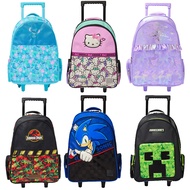 Australia Trolley Backpack With Light Up Wheels Collection