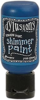 Dylusions Shimmer Paint 1oz-London Blue -DYU-74434