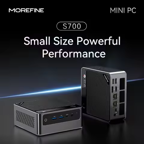 MOREFINE S700 Max AI Mini PC with Intel Core Ultra 9 285H Arc 140T GPU (99 Tops) Windows11PRO WiFi6E