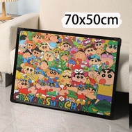 新款促销现发1000片拼图专用相框50*70cm挂墙裱框简约高级质感28寸画框通用框1000 puzzle specific photo frames 50 * 7good20250624