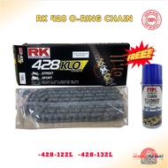 RK TAKASAGO CHAIN O'RING RK428KLO O-SEAL 122L 132L RK JAPAN RANTAI ORING Y15 LC135 VF3I Y16 RSX